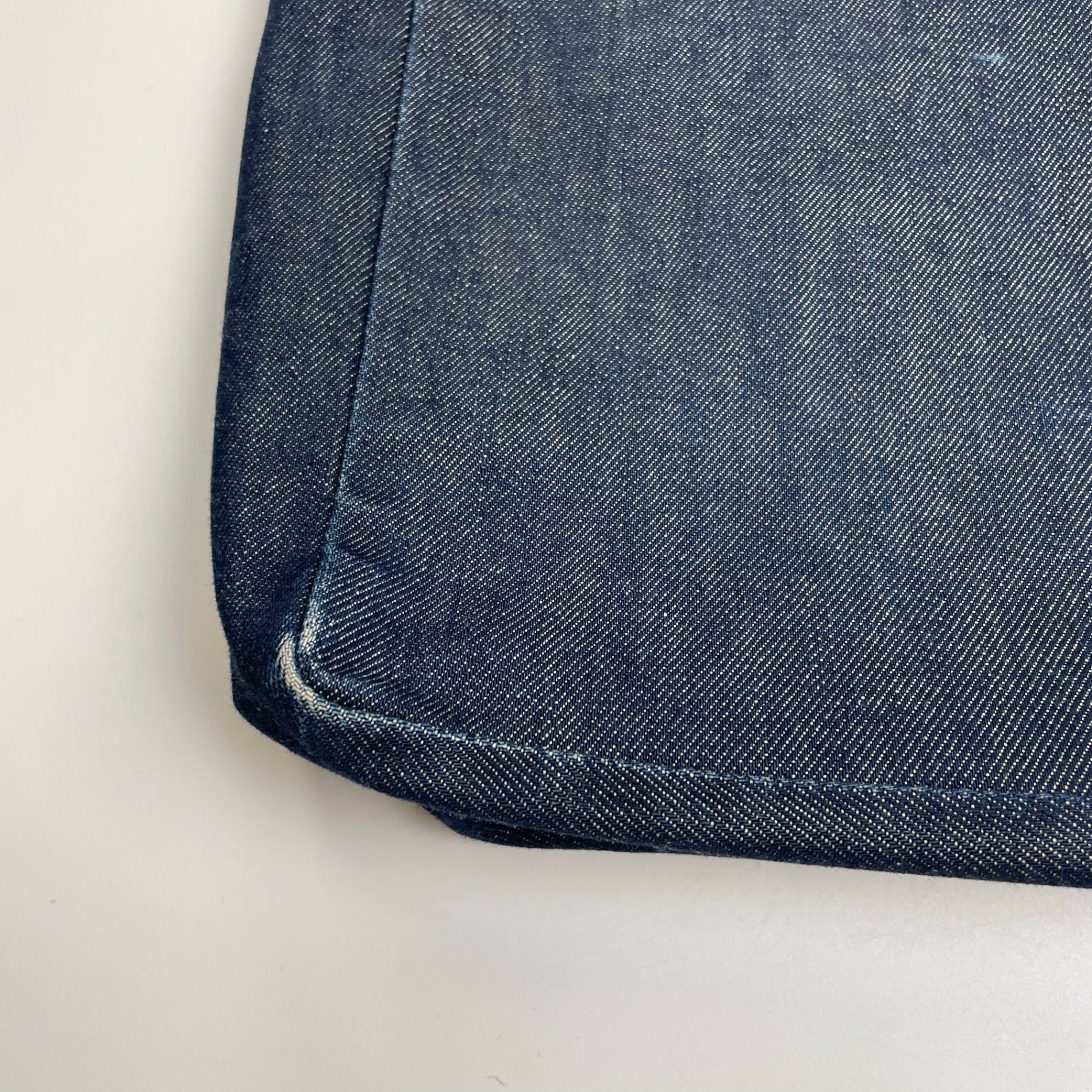 A.P.C. アーペーセー / Logo Print Denim Tote Bag デニムトートバッグ A4対応