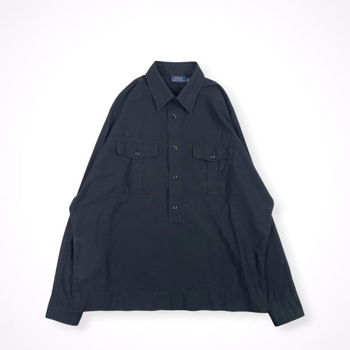 POLO RALPH LAUREN / コットンツイルプルオーバーシャツ 参考定価：30,000程度 SIZE:M