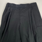 qualia クオリア / balloon pants バルーンパンツ ブラック 参考定価：26,000+tax SIZE:A