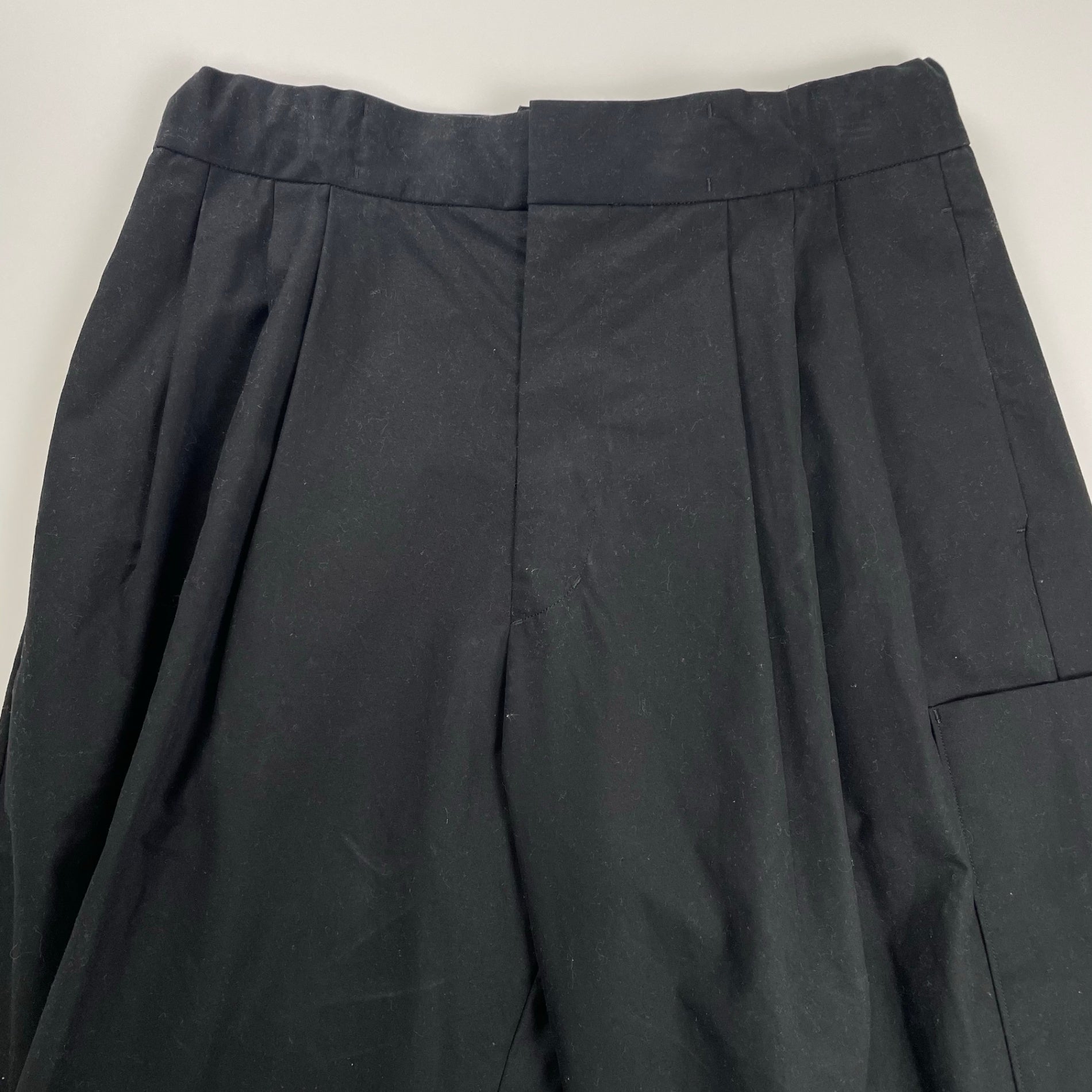 qualia クオリア / balloon pants バルーンパンツ ブラック 参考定価：26,000+tax SIZE:A