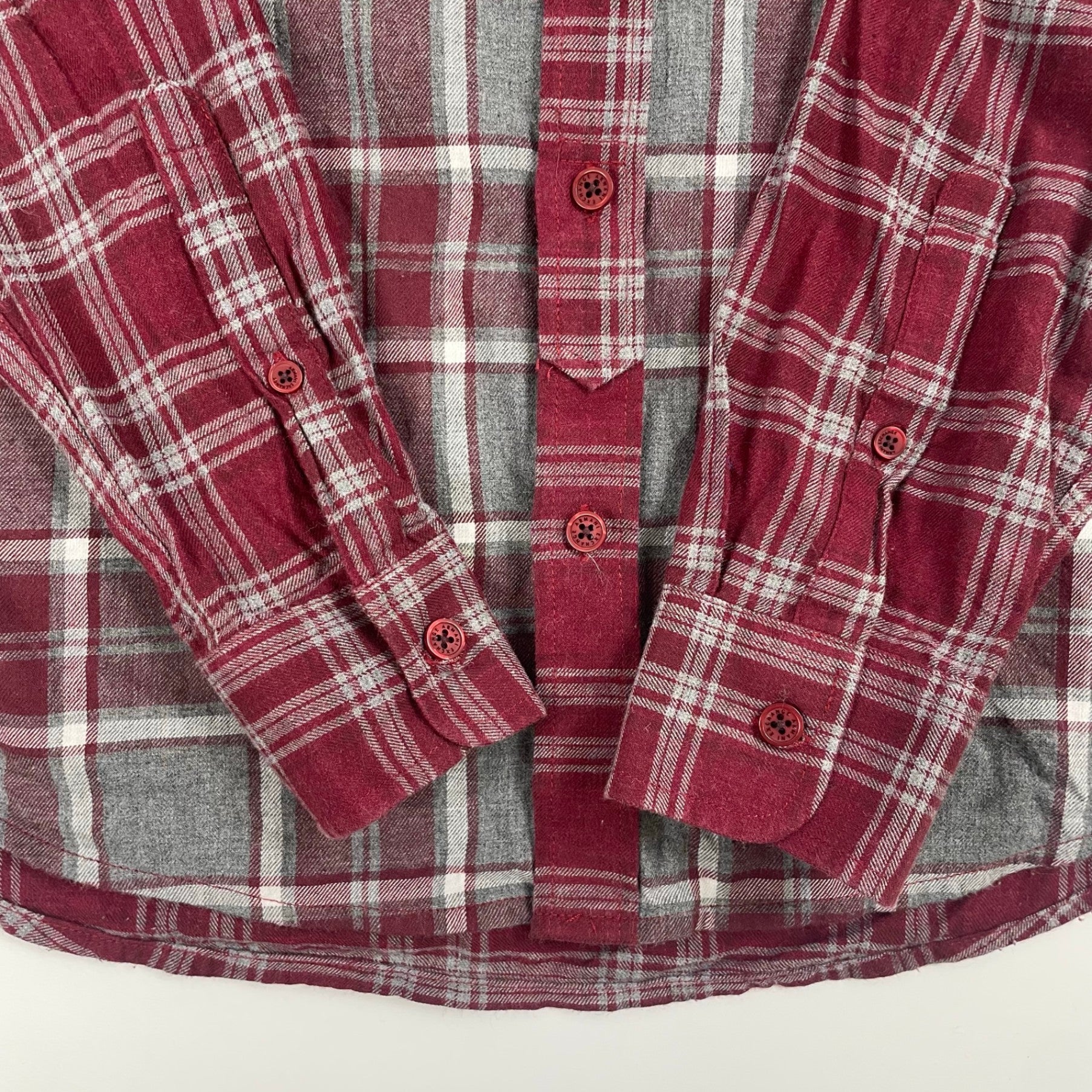 ARMANI EXCHANGE アルマーニ エクスチェンジ / グラデーションチェックシャツ 参考定価：25,000程度 SIZE：M