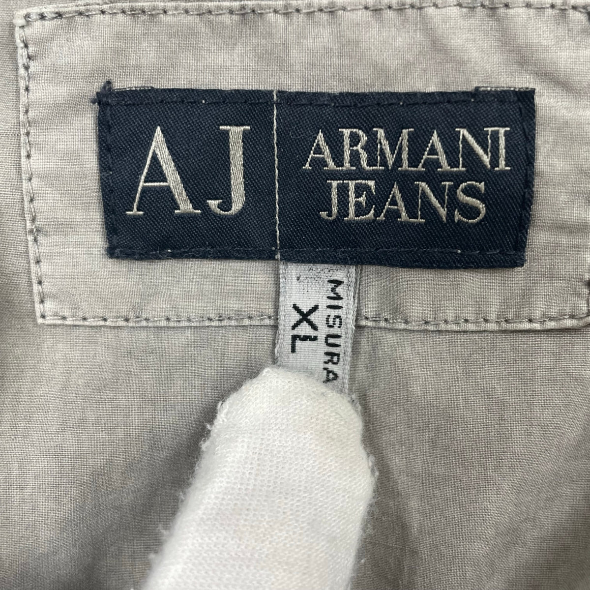 ARMANI JEANS / ヴィンテージスナップジャケット 参考定価：55,000程度 SIZE:XL
