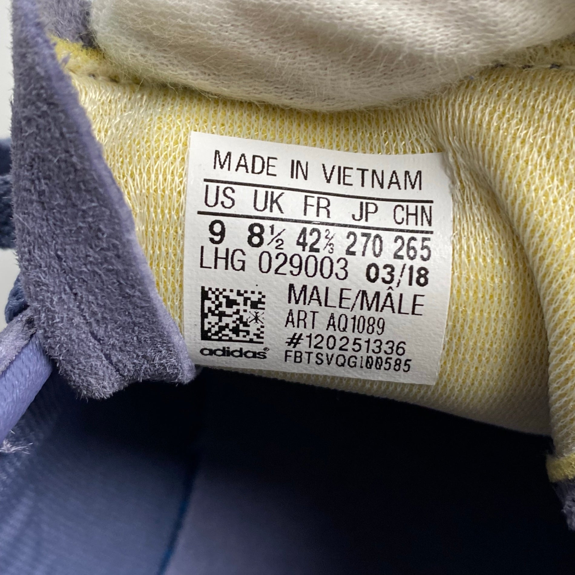 【未使用】 adidas アディダス / CAMPUS ローカットスニーカー ヴィンテージネイビー AQ1089 SIZE:27cm