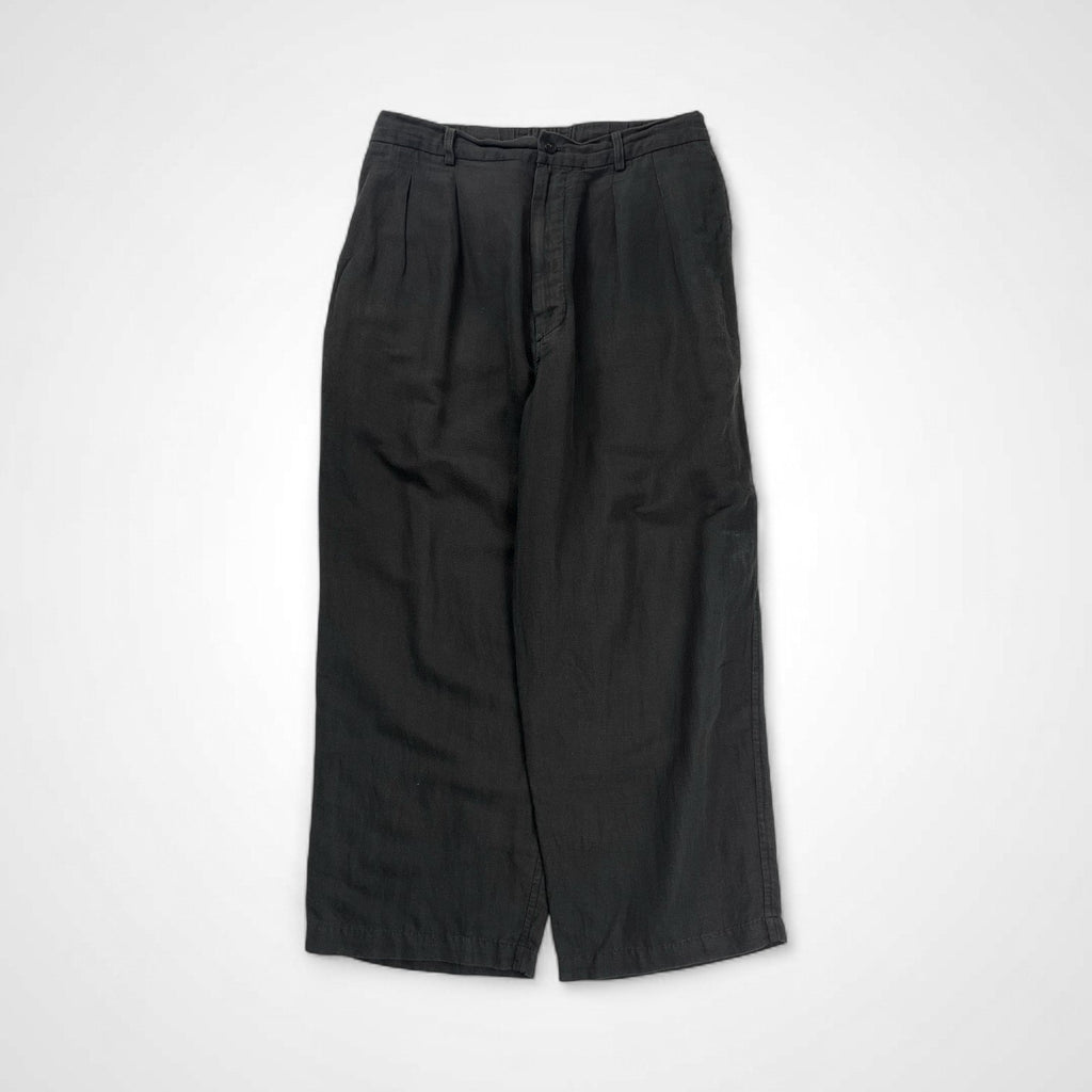YOKO SAKAMOTO ヨーコ サカモト / コットンリネンイージーパンツ 参考定価：35,000程度  SIZE:M