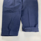 【BEAMS100名品】 BEAMS PLUS ビームスプラス / 2プリーツ パンツ チノ ネイビー SIZE：M