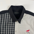 S'YTE Yohji Yamamoto / クロウ刺繍再構築シャツ 参考定価：37,000程度 SIZE:4