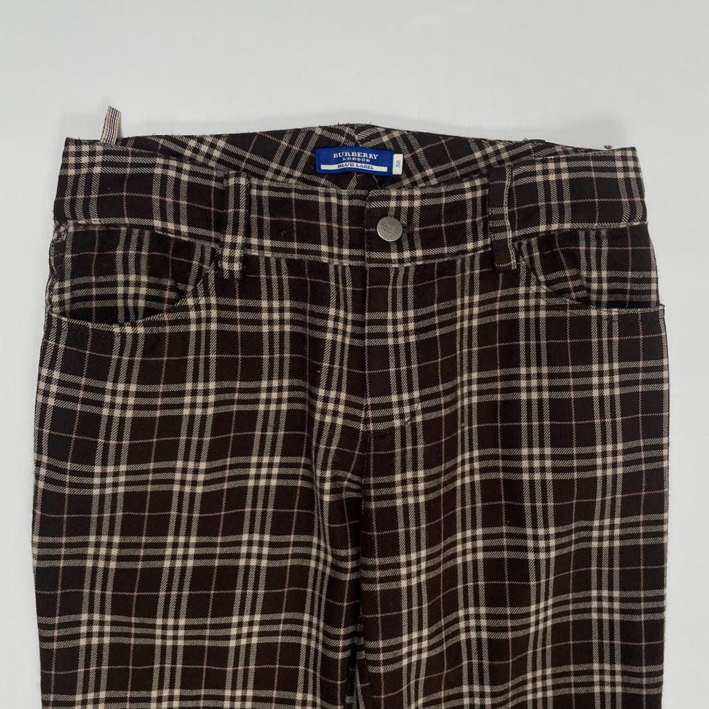BURBERRY BLUE LABEL / チェックスラックス 参考定価：32,000程度 SIZE:38