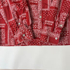 PURPLE BRAND / バンダナ柄シャツ 参考定価：60,000程度 SIZE:M