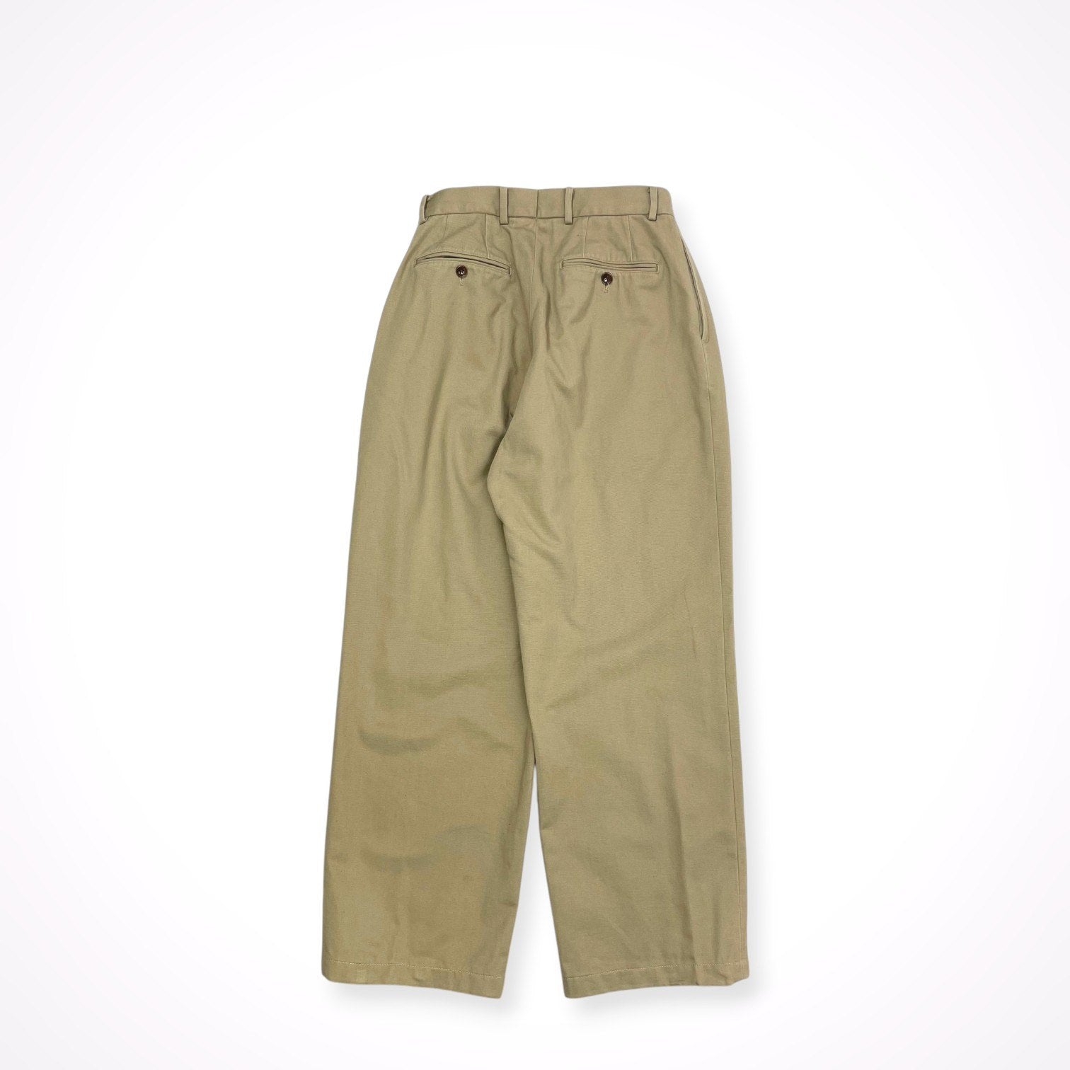 NEAT / 2タックワイドテーパードチノ 参考定価：32,000程度 SIZE:S