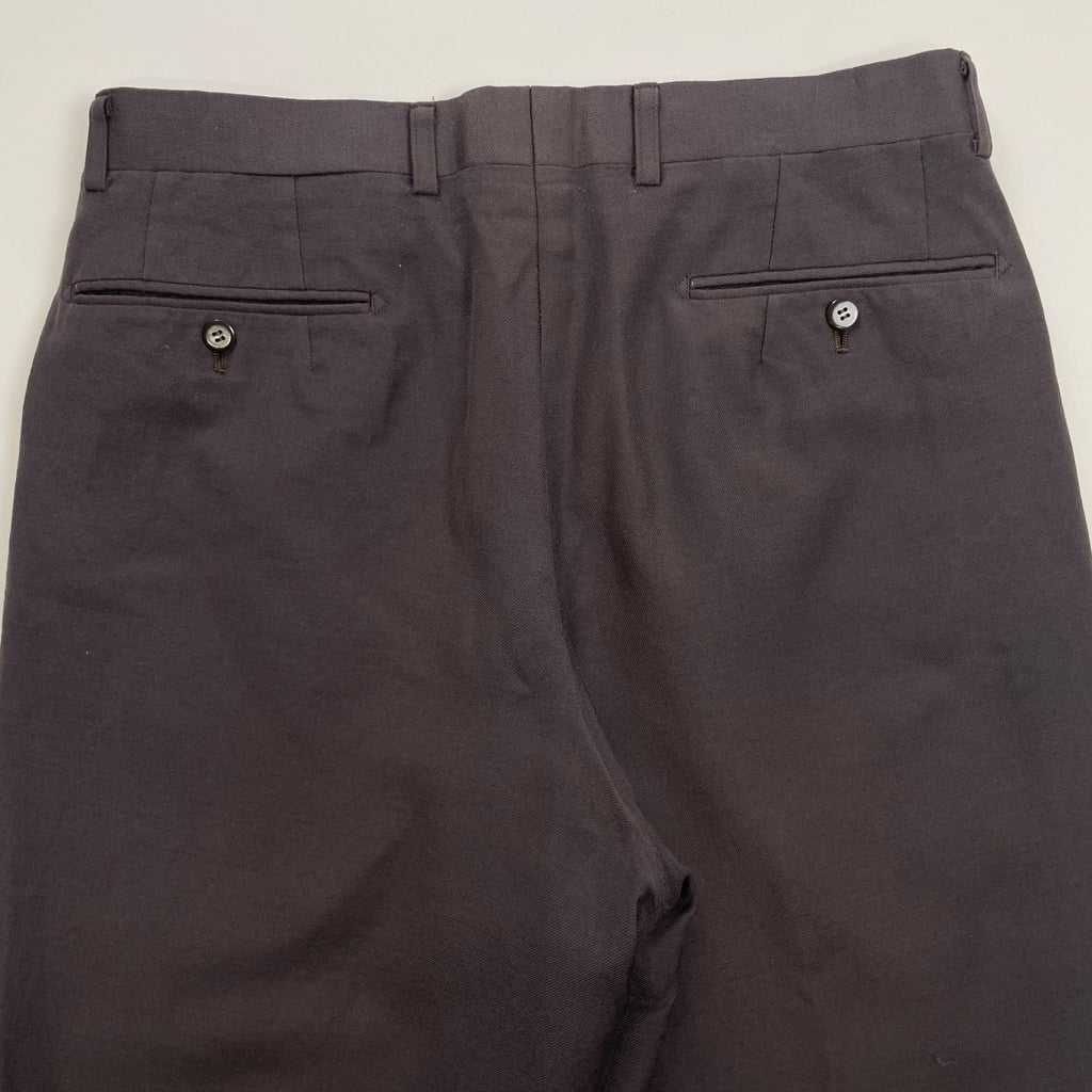 LANVIN PARIS ランバン パリ / ヴィンテージ2タックスラックス ウール100％ SIZE:W81cm