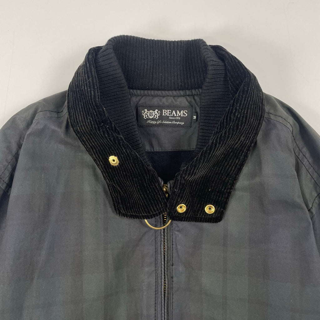 BEAMS / G9型 ブラックウォッチ柄ブルゾン 参考定価：32,000程度 SIZE:M
