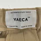 YAECA / イージースラックス 参考定価：22,000程度 SIZE:M程度