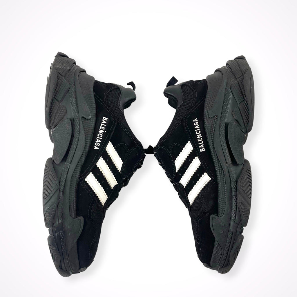 adidas × BALENCIAGA / コラボ TRIPLE S TRAINERS ブラック SIZE:28.5cm