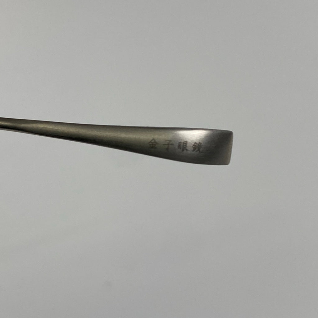 金子眼鏡 ジャパンシリーズ / クリアボストン サングラス 度なしライトブルーレンズ 参考定価：46,000+tax SIZE:47□23-145