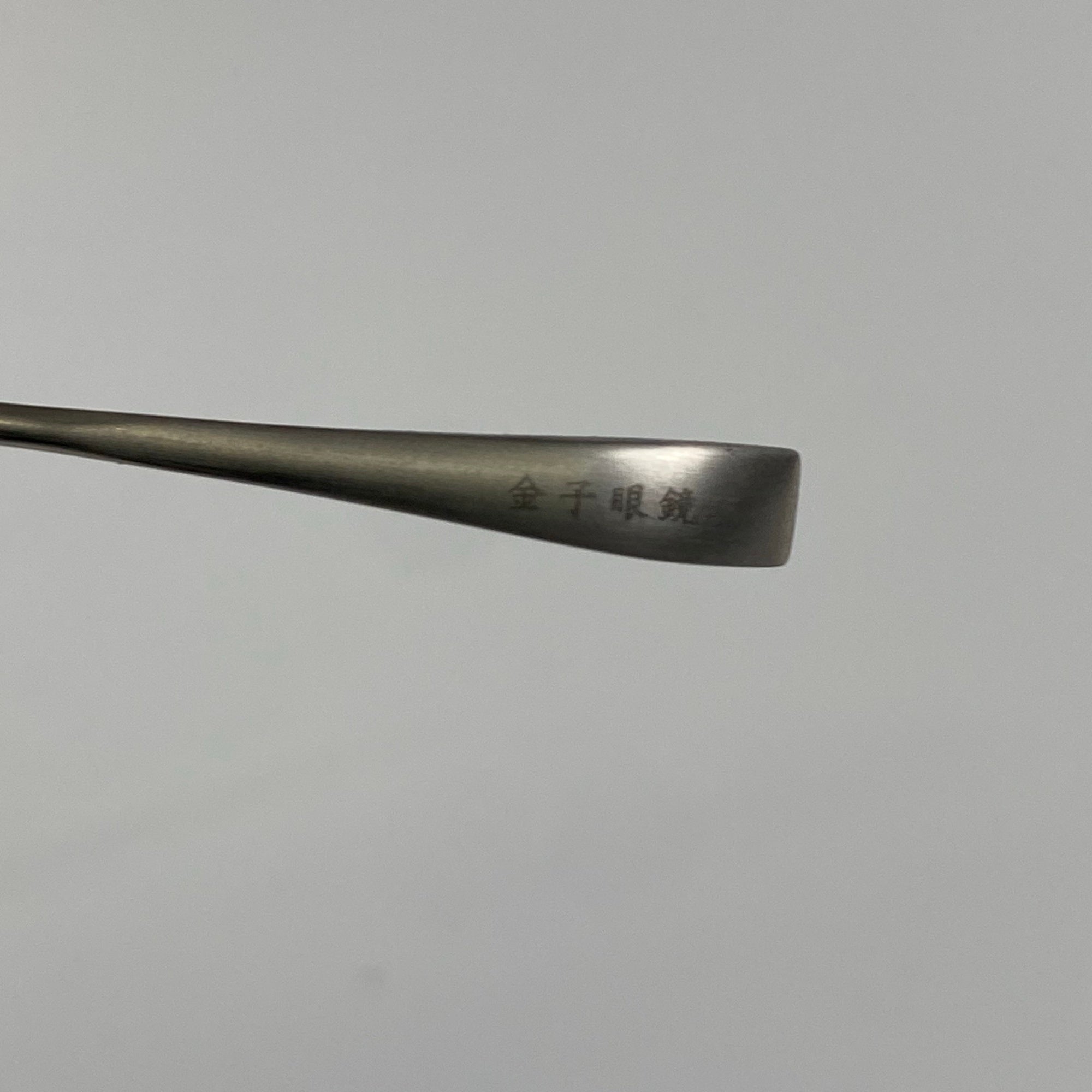 金子眼鏡 ジャパンシリーズ / クリアボストン サングラス 度なしライトブルーレンズ 参考定価：46,000+tax SIZE:47□23-145