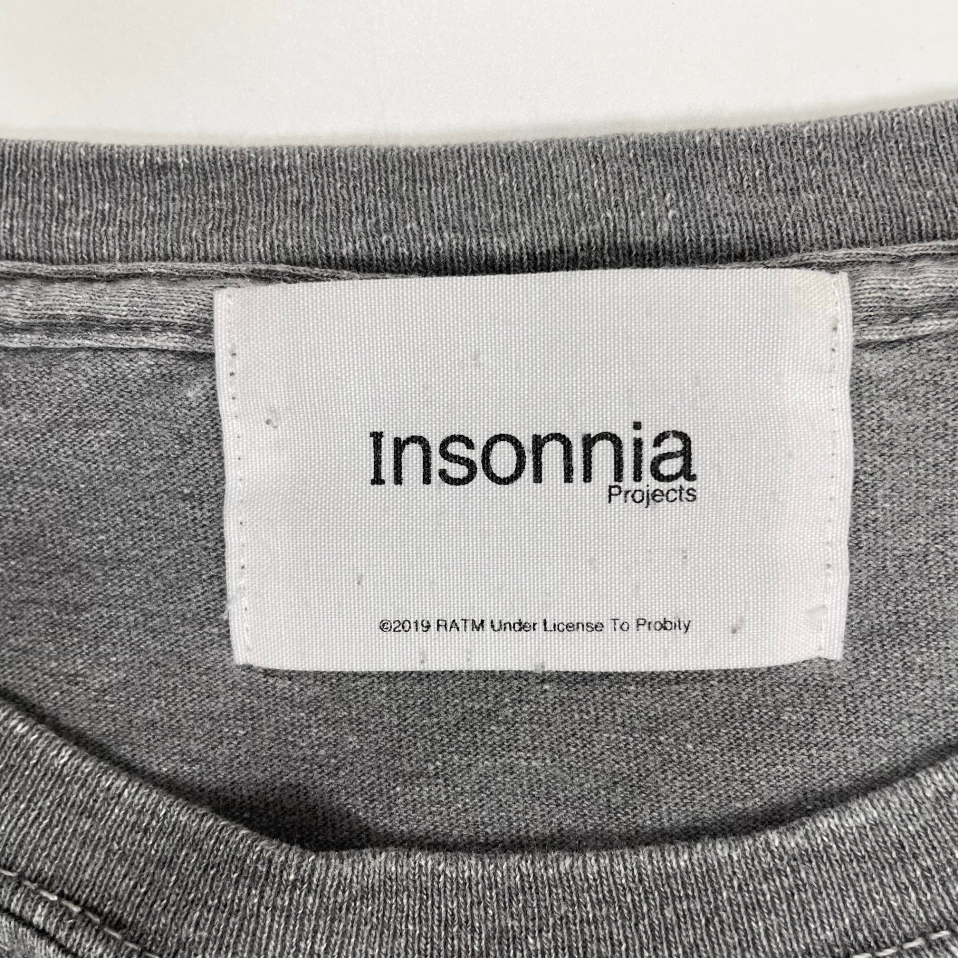 insonnia インソニア / RATM FREE TO CHOOSE TEE グレー SIZE：XL程度