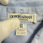 GIORGIO ARMANI LE COLLEZIONI ジョルジオアルマーニ / 80s ヴィンテージソリッドカラーシャツ SIZE：15 1/2
