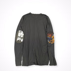 DIET BUTCHER SLIM SKIN / エルボーパッチカットソー 参考定価：20,000程度 SIZE:2