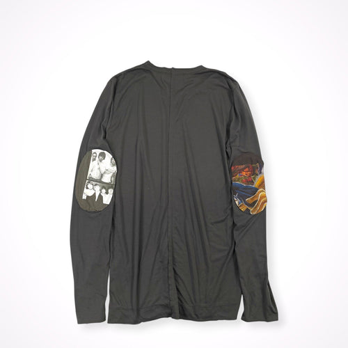 DIET BUTCHER SLIM SKIN / エルボーパッチカットソー 参考定価：20,000程度 SIZE:2