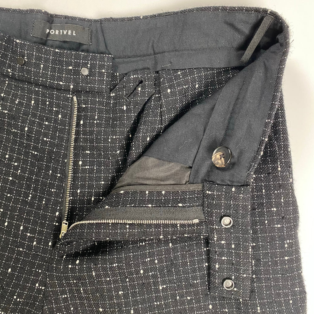 PORTVEL ポートヴェル / SLACKS REFLECTOR TWEED スラックス パンツ 参考定価：35,000+tax SIZE：1