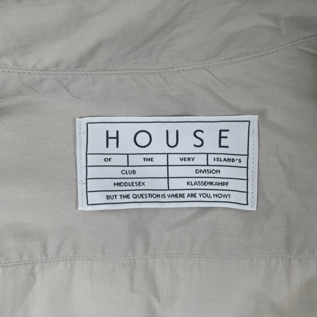 HOUSE OF THE VERY ISLAND / オープンカラーコットンシャツ 参考定価：40,000程度 SIZE:M