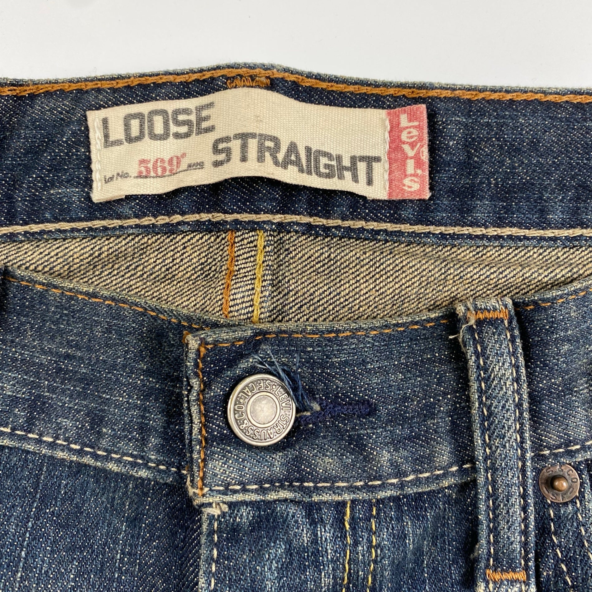Levi’s リーバイス /  LOOSE STRAIGHT 569デニムパンツ コロンビア製 SIZE:32×32