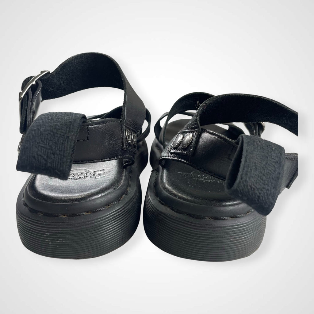 Dr.Martens ドクターマーチン / GRYPHON レザーサンダル オールブラック 参考定価：21,000+tax SIZE:UK4(23cm)