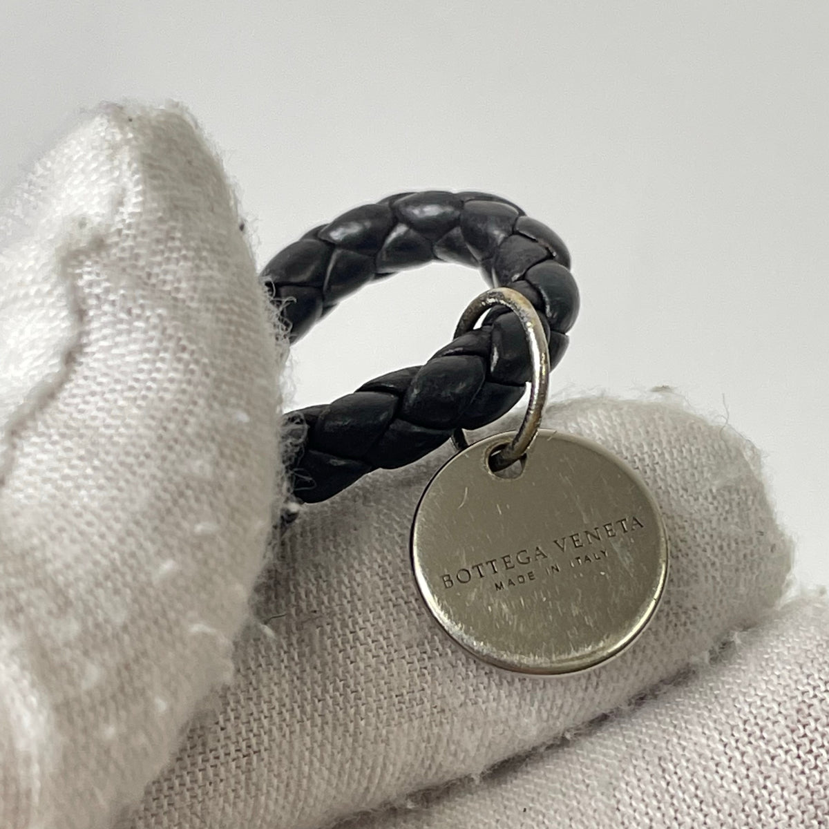 BOTTEGA VENETA / イントレチャートブレスレット ブラウン 参考定価：42,000程度
