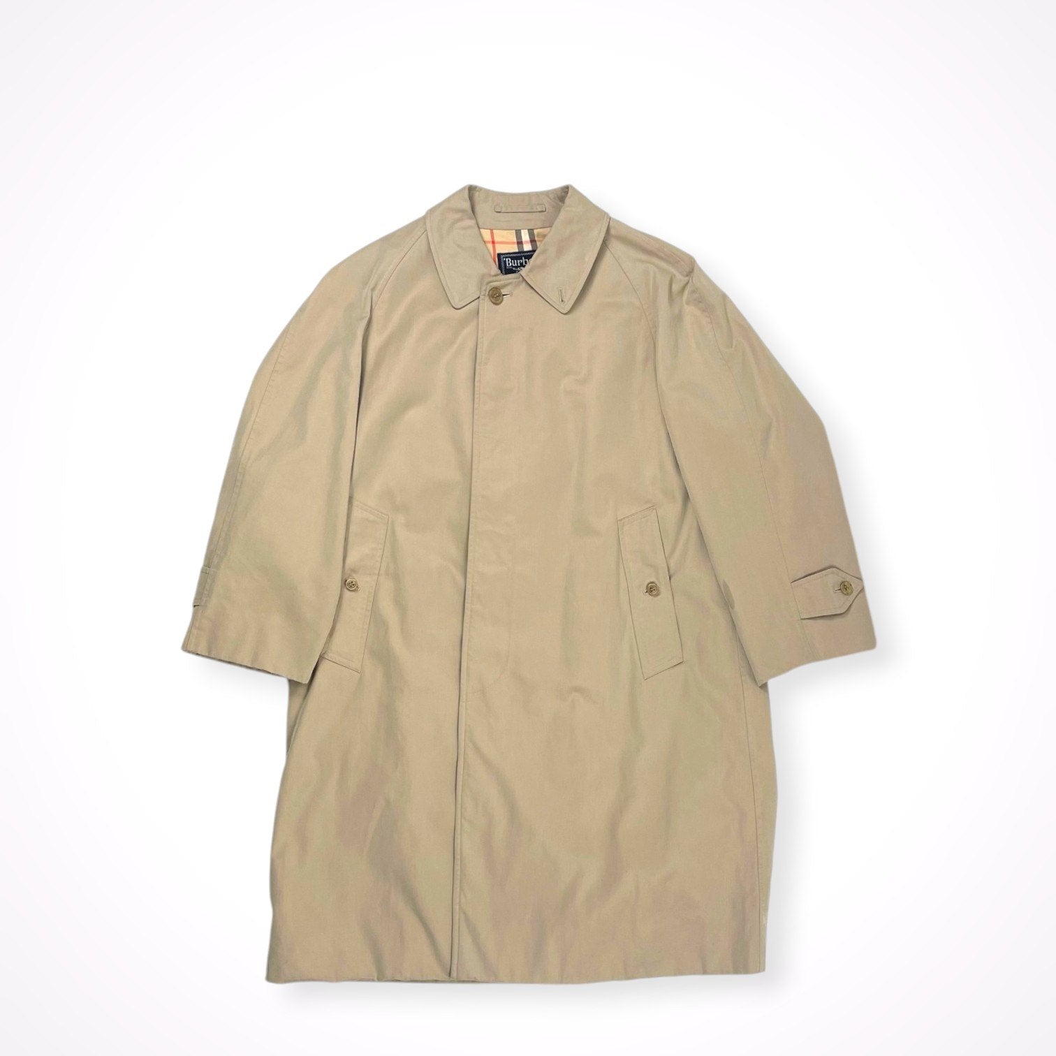 Burberry's バーバリーズ / 90sコットン100％ギャバジンステンカラーコート SIZE:160