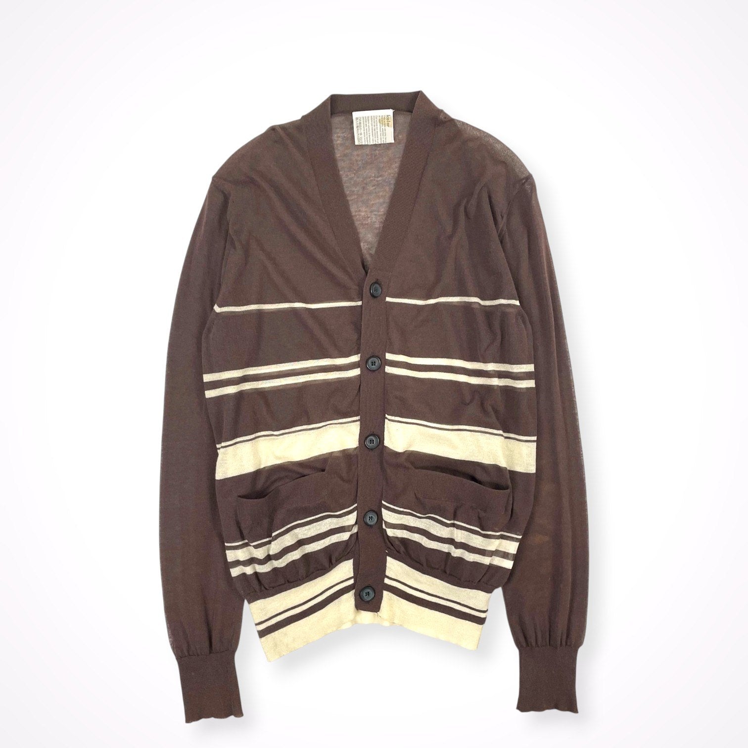kolor / 07SS ボーダーカーディガン 参考定価：30,000程度 SIZE:1