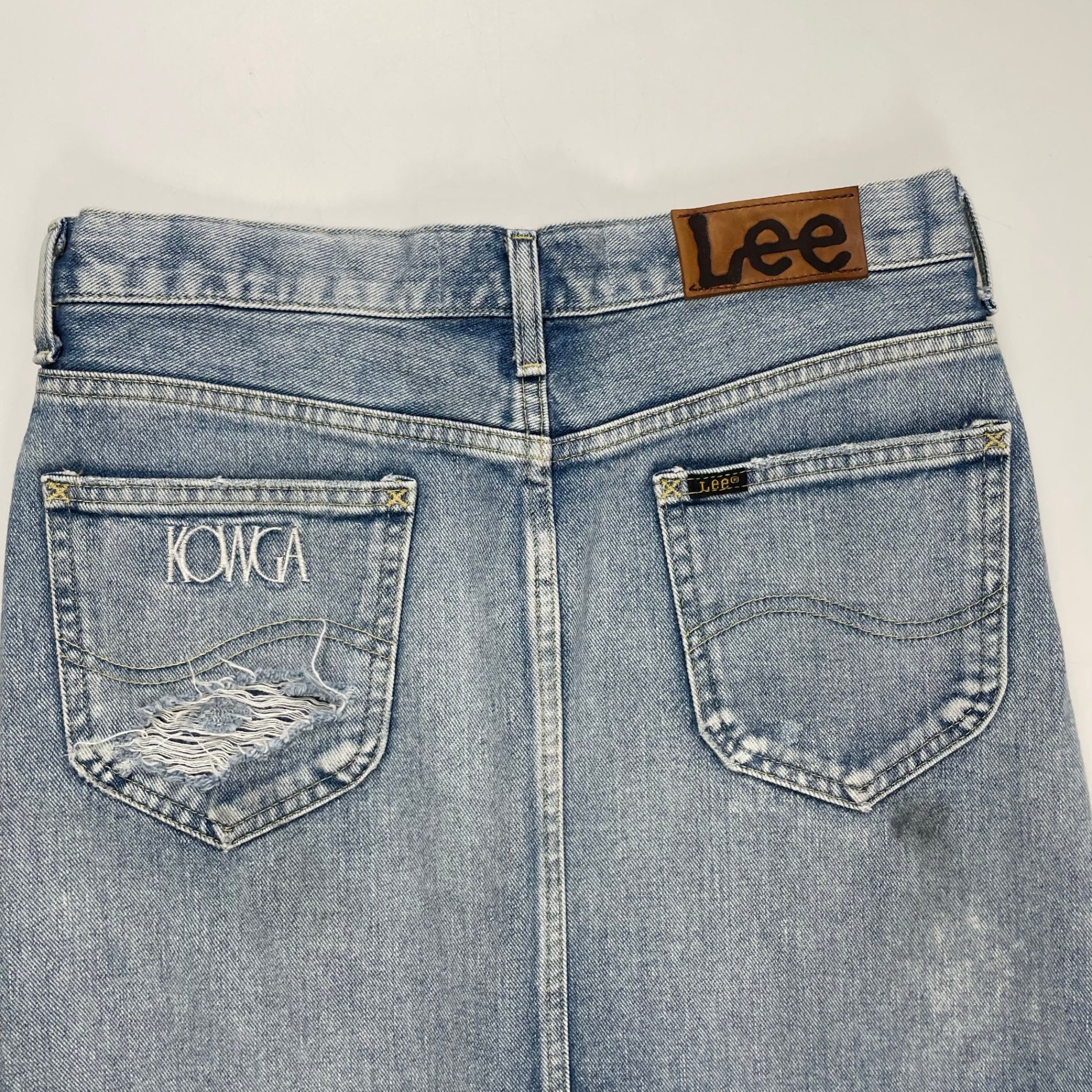 KOWGA × Lee / Damaged Regular Skirt 参考定価：33,000+tax SIZE:M