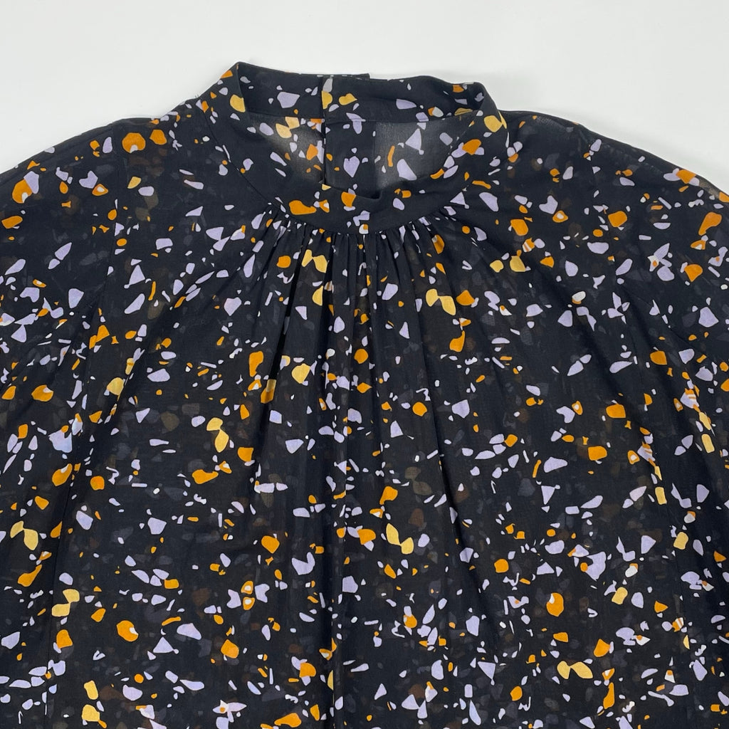 DES PRES デプレ / 総柄コットンブラウス 参考定価：35,000程度 SIZE:36