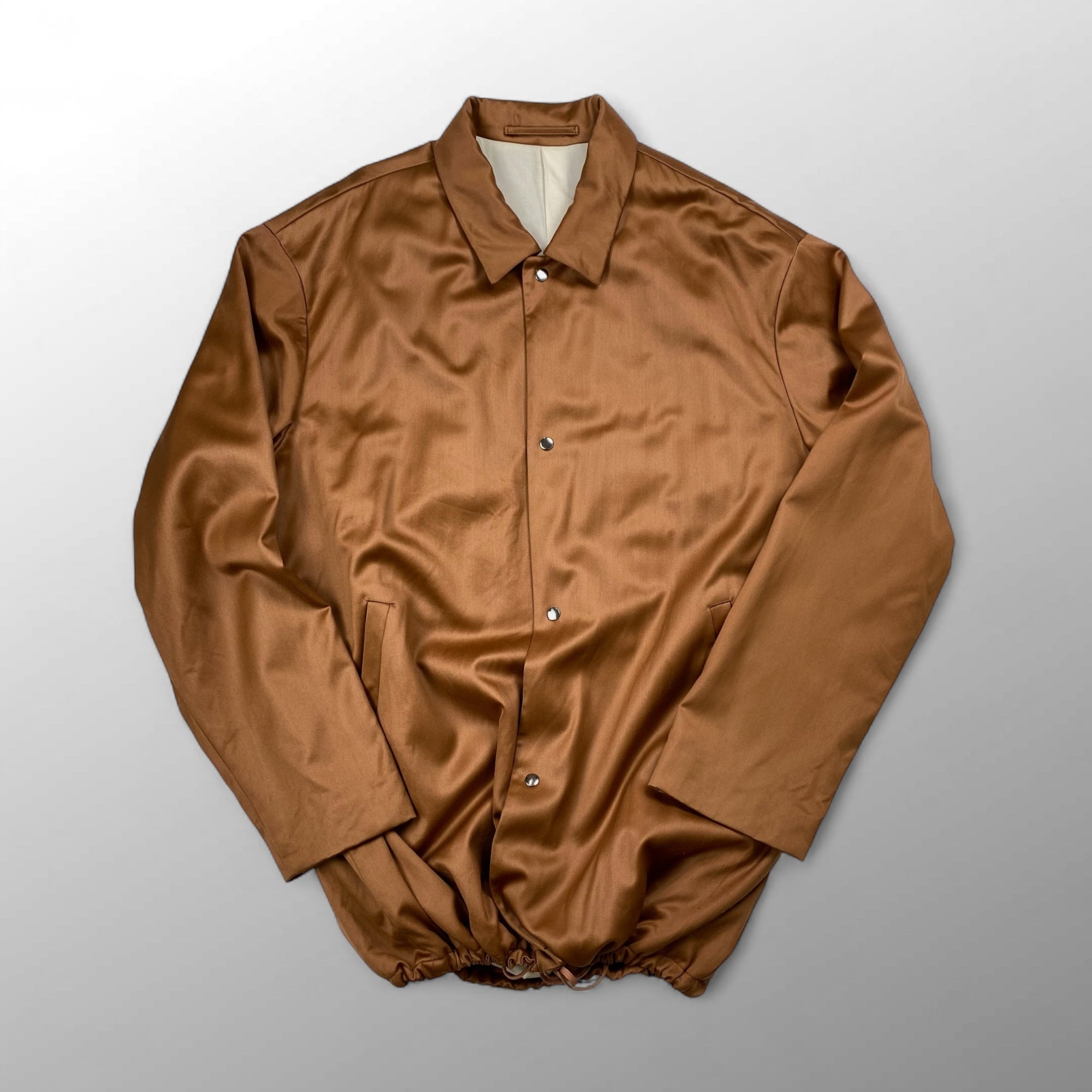 ATON エイトン / コーチジャケット ビッグシルエット  参考定価：79,000+tax SIZE:XXL程度