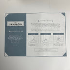 【未使用】 Sangacio サンガッチョ / BLUE × NAVY カウレザースニーカー 参考定価：24,000+tax SIZE:27cm