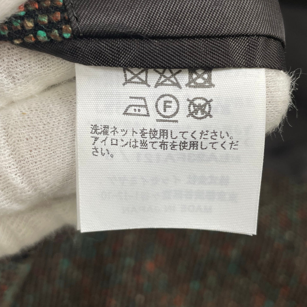 IM MEN ISSEY MIYAKE / MELANGE TWEEDハイネックコート LA23FA121 参考定価：150,000程度 SIZE:3