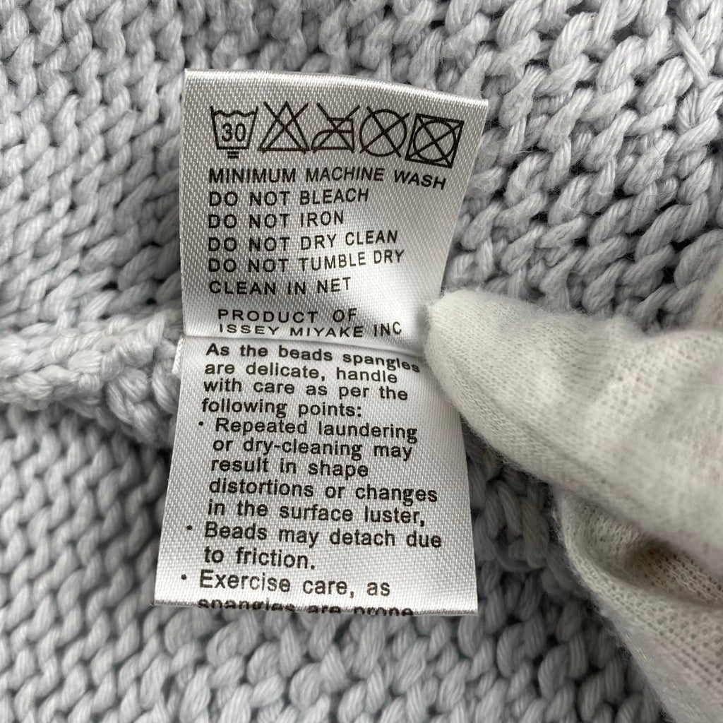 ISSEY MIYAKE FETE イッセイミヤケ フェット / ポンポン ニット ボレロ カーディガン SIZE:01(S程度)