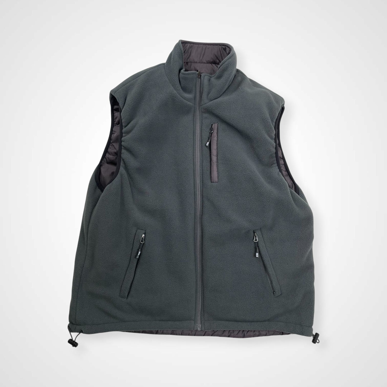 WIND AND SEA ウィンダンシー / リバーシブル インサレーションベスト SIZE：M