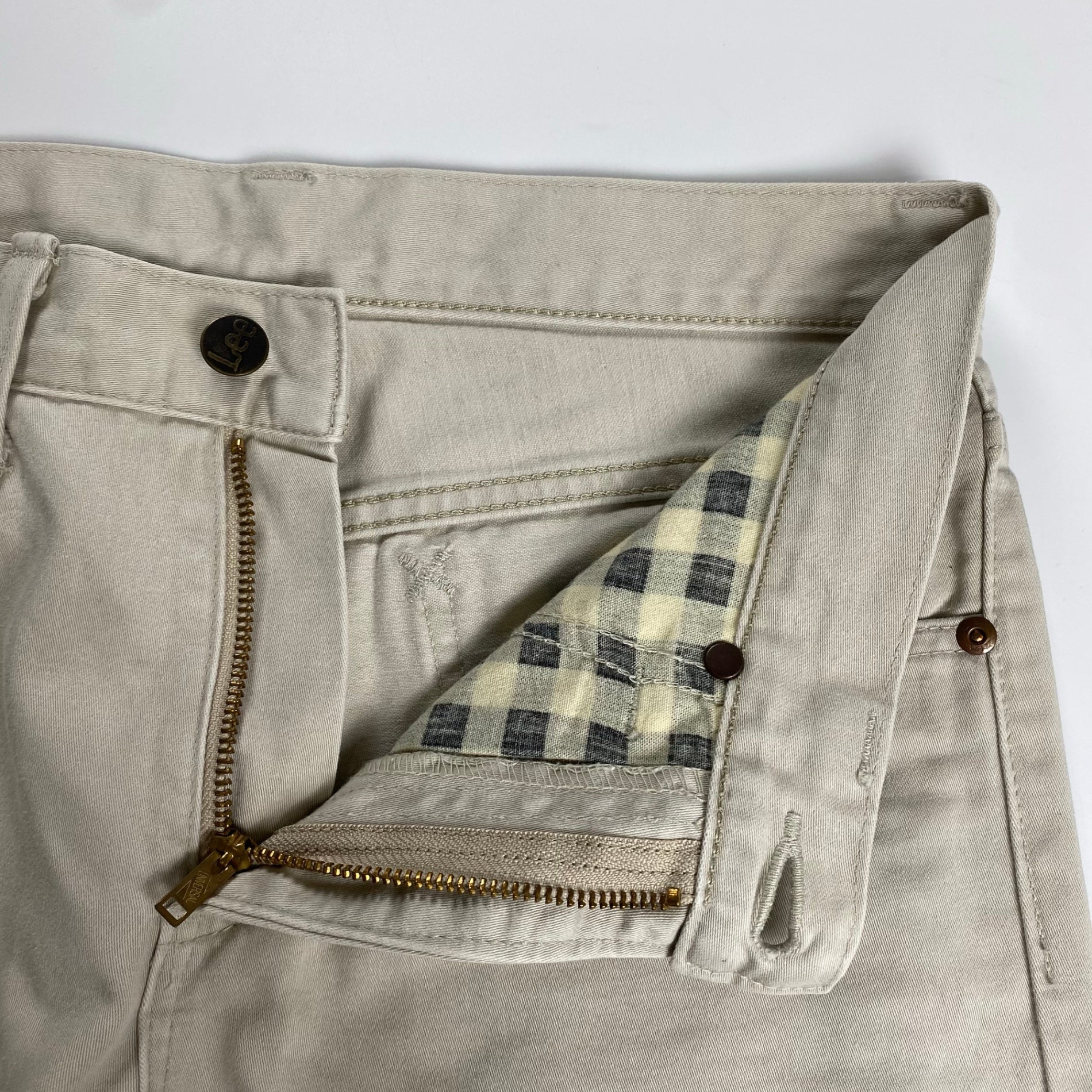 Lee × N.HOOLYWOOD リー エヌハリウッド / コラボ ウエスターナー コットンパンツ オフホワイト SIZE：S