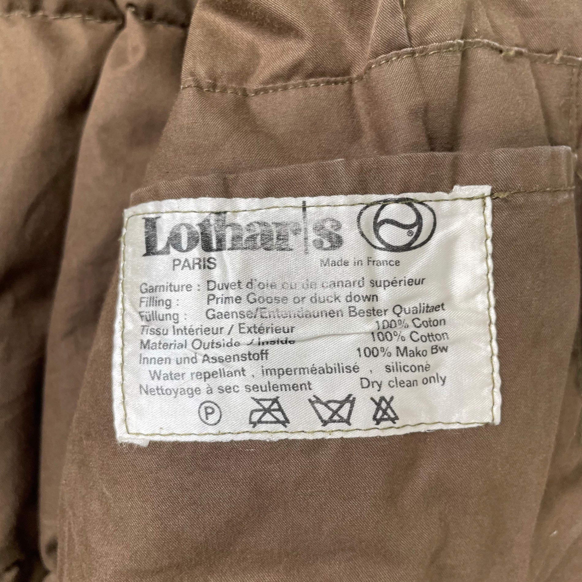 Lothars ロターズ / EURO VINTAGE 80s マココットンダウンダッフルコート SIZE：5