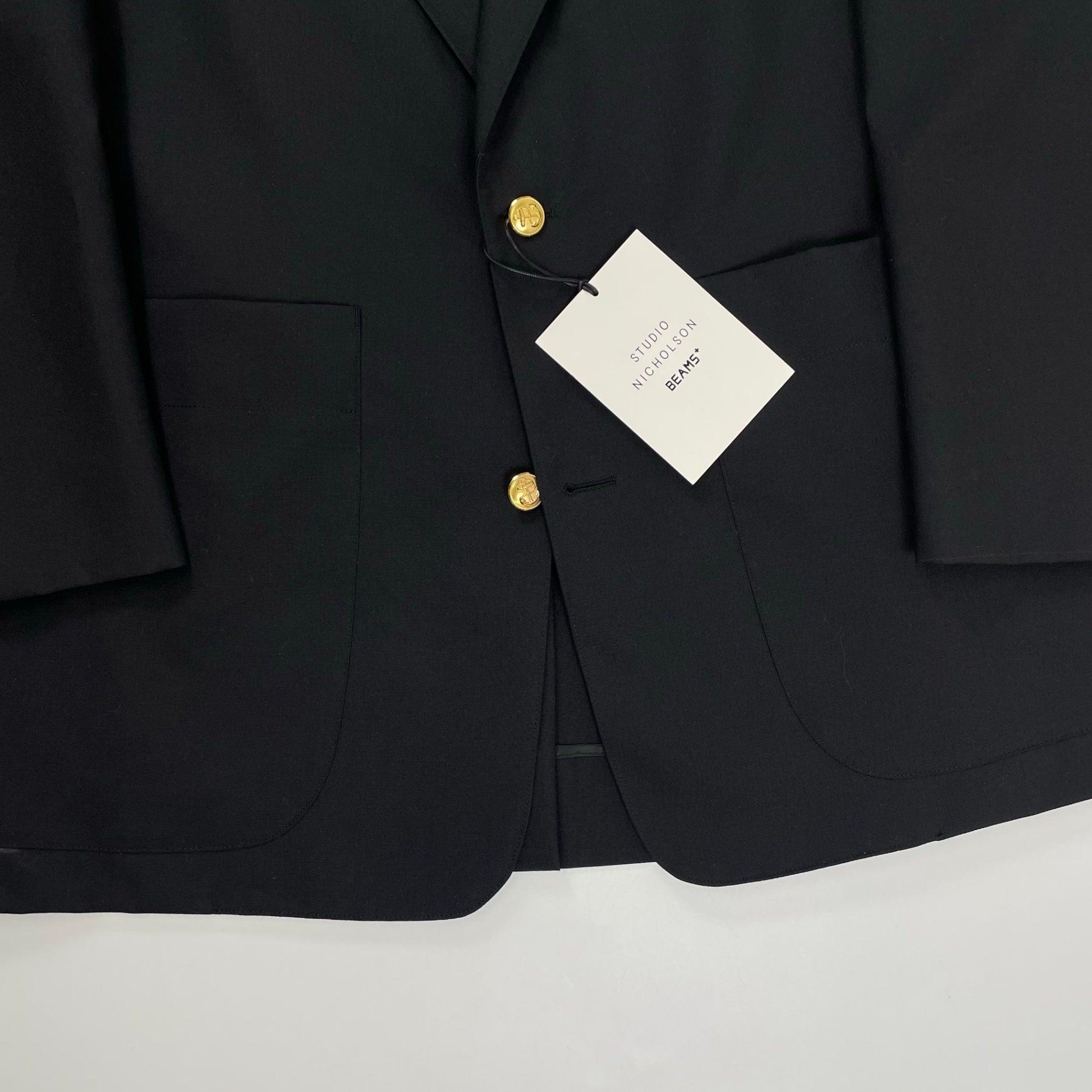 STUDIO NICHOLSON × BEAMS PLUS スタジオニコルソン ビームスプラス / PAUL BLAZER タグ付 参考定価：100,000+tax SIZE:S