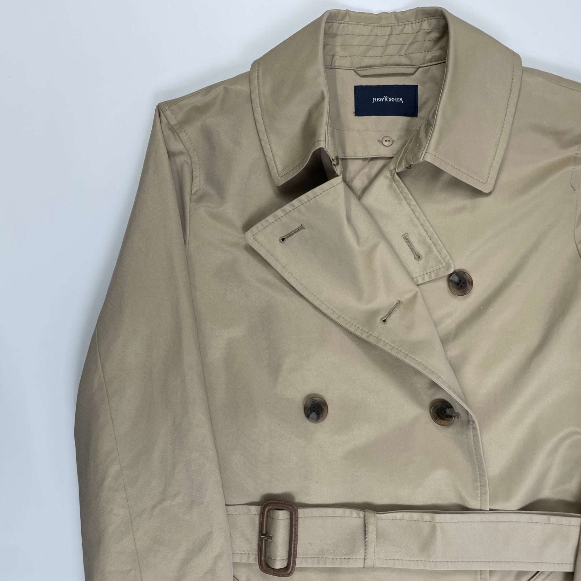 NEWYORKER ニューヨーカー / ベンタイルギャバジン トレンチコート（ライナー付) 参考定価：59,000+tax SIZE:13