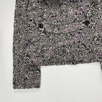 ARMANI COLLEZIONI アルマーニ コレッツォーニ / バージンウール ツイードビッグカラージャケット 参考定価：100,000程度 SIZE：40