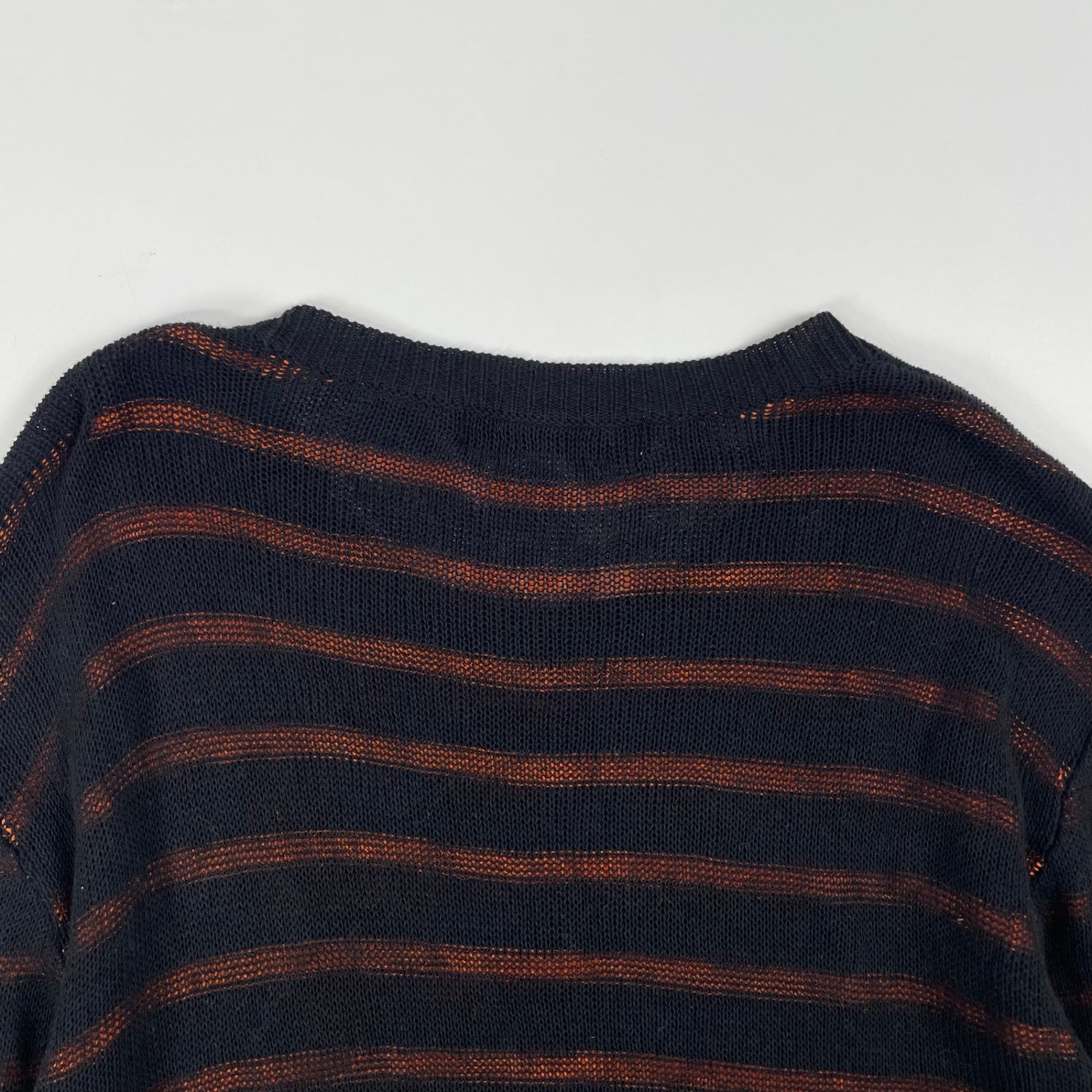 DIET BUTCHER SLIM SKIN / ボーダーロングニット 18SS SIZE：FREE