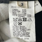 KABEL / シルクMIXユーロタイプワークジャケット 参考定価：36,000+tax SIZE:3