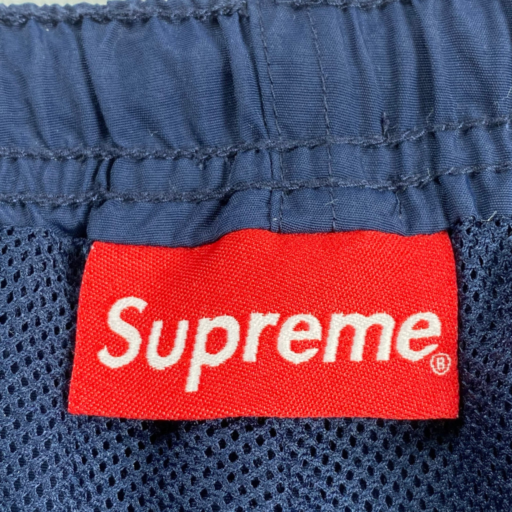SUPREME シュプリーム / Warm Up Pant 20AW ウォームアップパンツ ネイビー 裾ロゴ SIZE:M