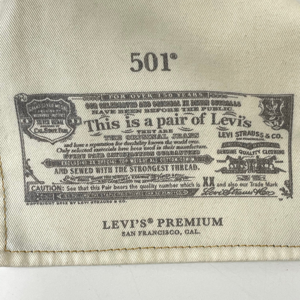 Levi's PREMIUM / 別注501(R) ORIGINAL DARK INDIGO SIZE:W33 L28