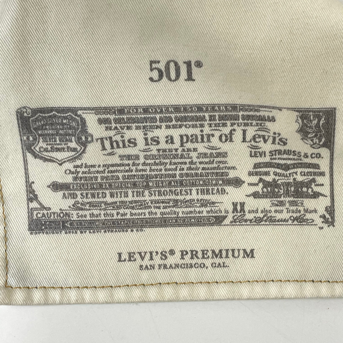 Levi's PREMIUM / 別注501(R) ORIGINAL DARK INDIGO SIZE:W33 L28