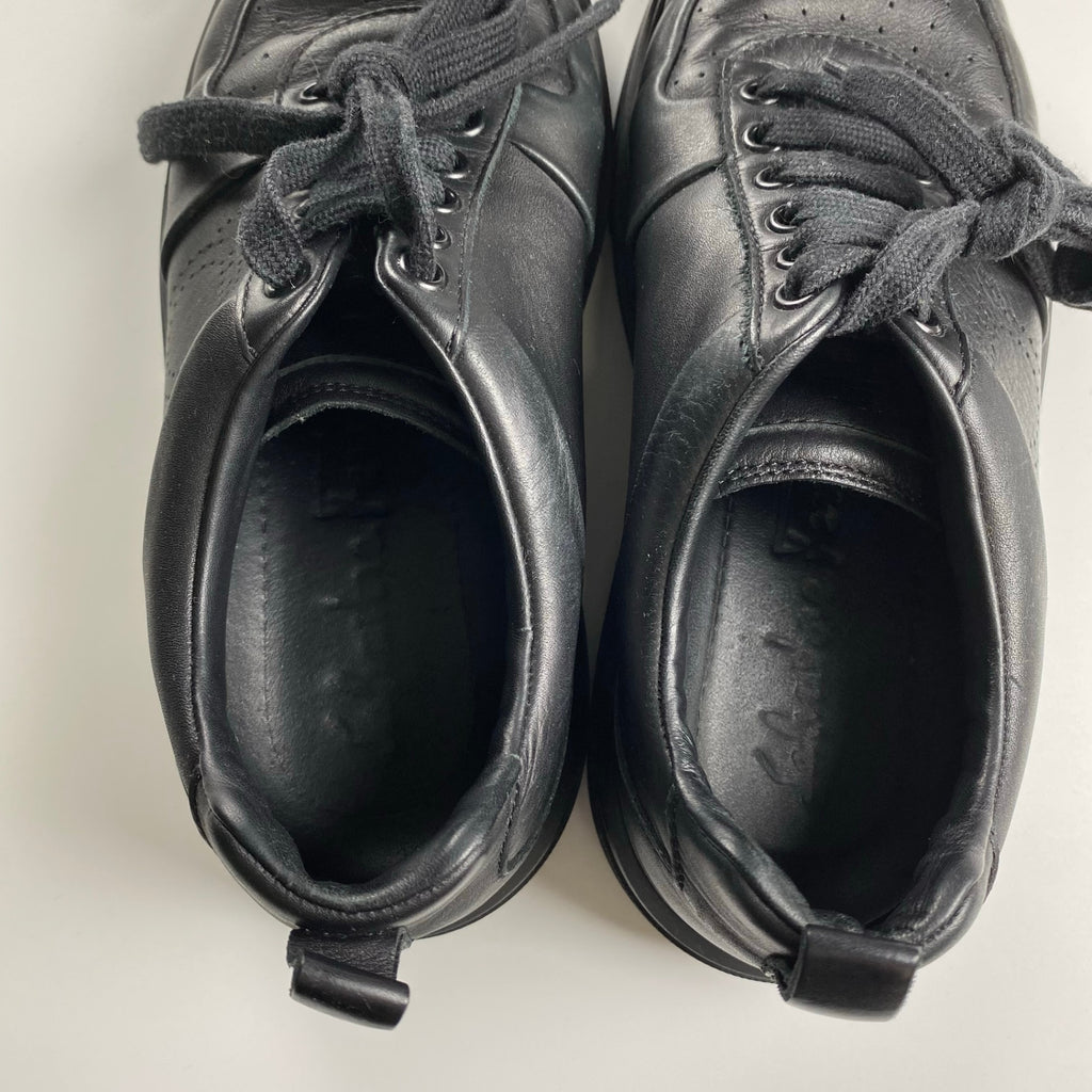 Salvatore Ferragamo サルバトーレ フェラガモ / ガンチーニ レザー スニーカー ブラック レディース SIZE：8（25.5cm程度）