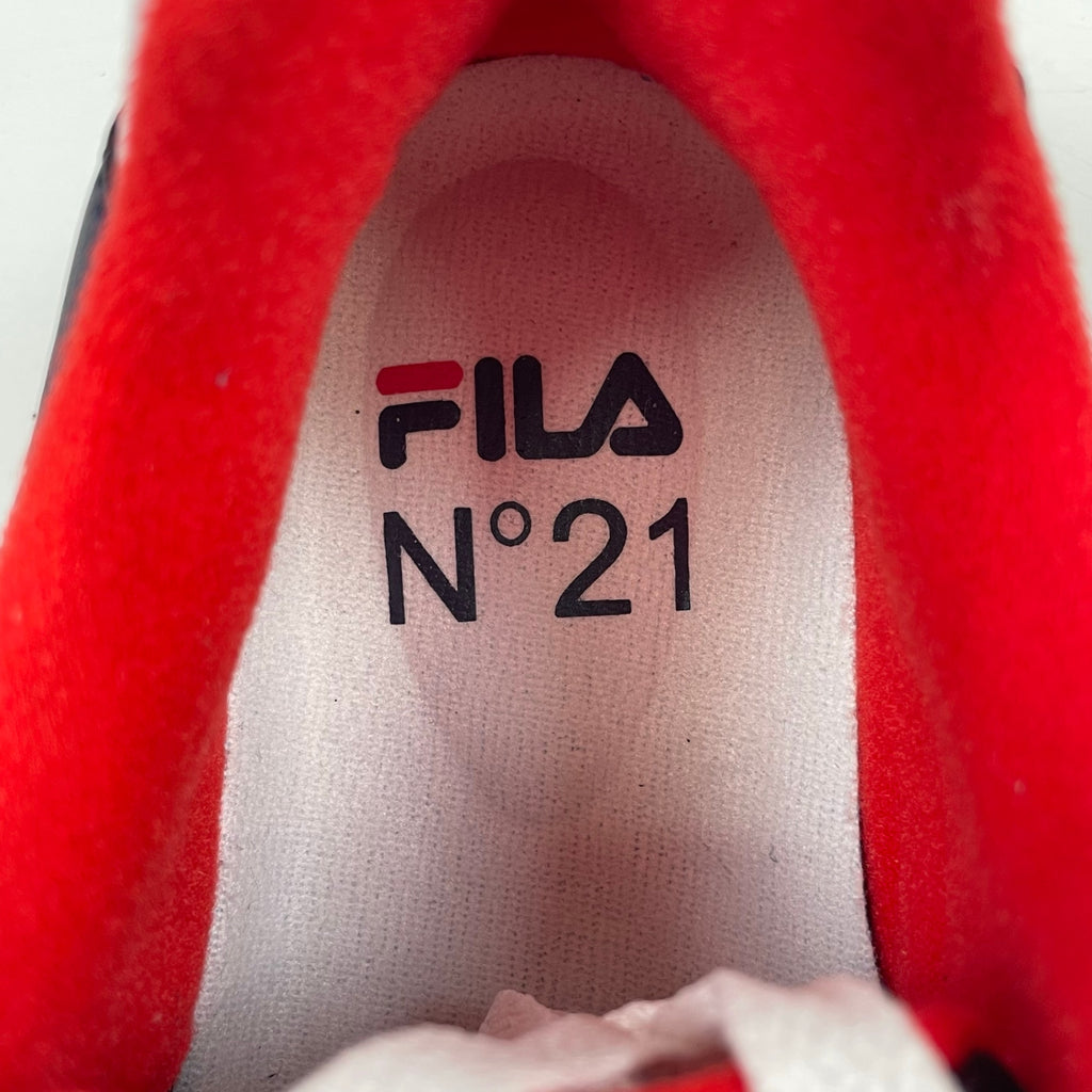 FILA × N°21 / コラボ MIND BLOWER スニーカー 極美品 参考定価：21,000+tax SIZE:23cm