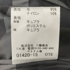 BURBERRY LONDON / ウールMIXメルトンコート 参考定価：140,000程度 SIZE:38